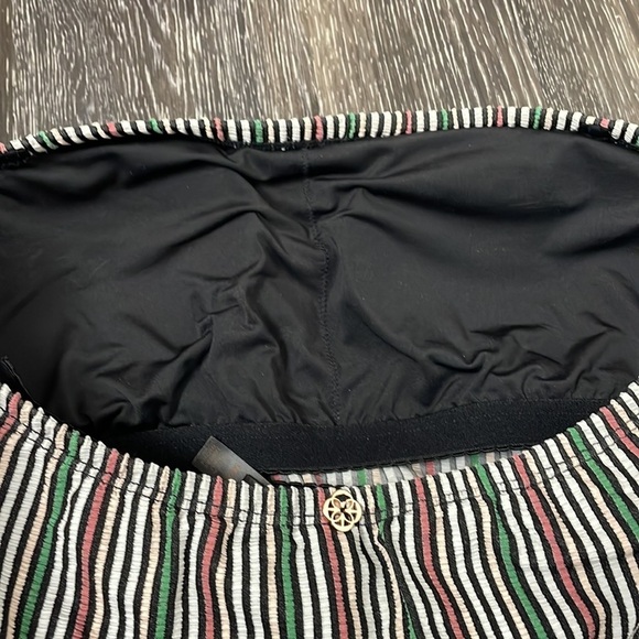 Turquoise Couture Strapless Swim Top NWOT - Picture 8 of 16